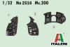 Italeri 2516 Macchi MC.200 Saetta 1/32